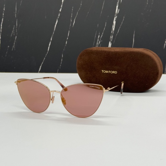 NEW TOM FORD TF1005 28Z WOMEN SUNGLASSES TOM FORD ANAIS-02 FT1005/S 28Z EYEWEAR